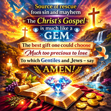 Our Blessed Gospel - Fridge/Car magnet