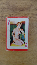 ANCIEN JEU DE CARTE EROTIQUE SEXY PIN UP ANNEES 70 54 CARTE POKER BELOTE NUDE