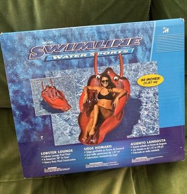 Swimline lobster pool float lounge 58 inches