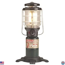 Coleman NorthStar 1500 Lumens Gas Lantern - Portable Folding Propane for Camping