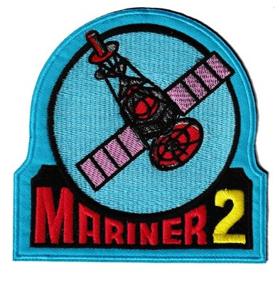 Kellogg's cereal premium NASA Mariner 2 Mars mission embroidered space patch