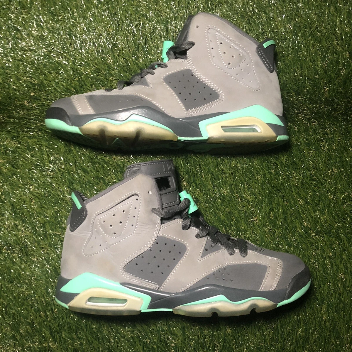 Jordan retro green shop glow