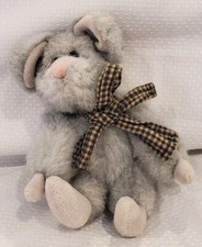 Vintage Boyds Collectible Country Mouse Poseable Jointed Stuffed Animal Plush