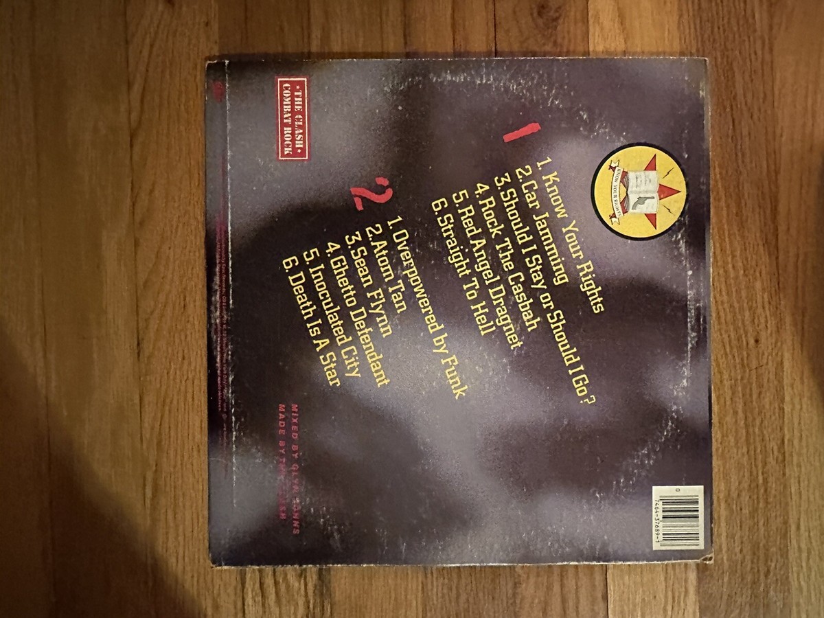 The Clash Combat Rock (1982) Vinyl, LP, Album, Terre Haute 