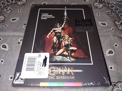 Conan the Barbarian (4K UHD Blu-ray, 1982) Arrow Video LTD OOP* SEE NOTES*