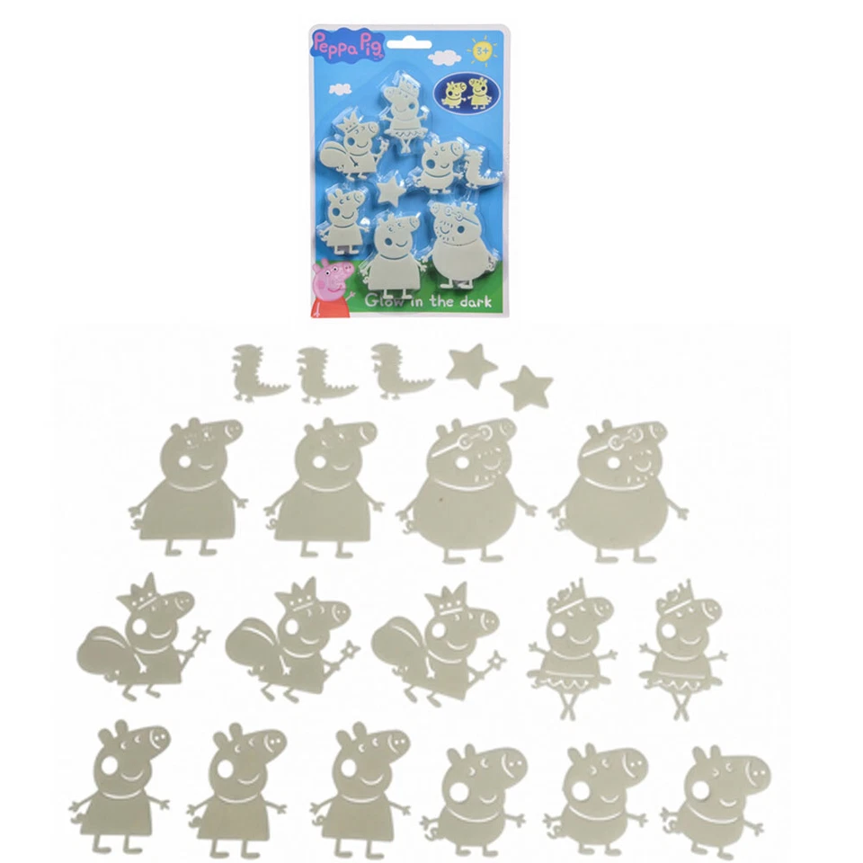 Simba, Peppa Pig- GID Set, fluoreszierend, 20-teilig