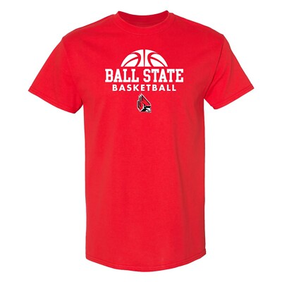 Ball State Cardinals Basketball Hype - NCAA Sports Team T-Shirt
