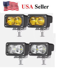 2.6 Led Light Cube Pods Spot Flood Driving Fog Lamp Off-road For Truckjeep Utv