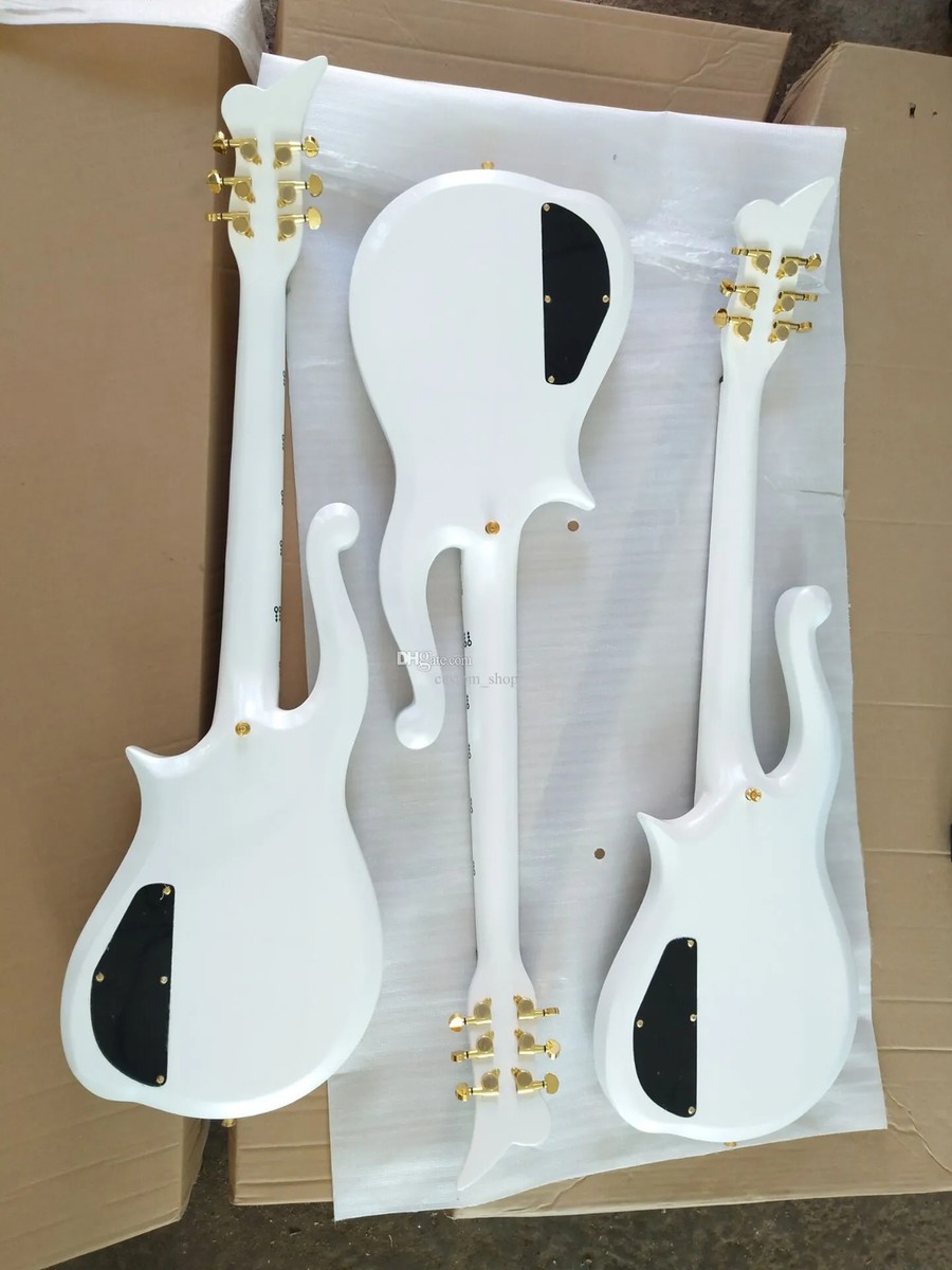 Diamond Series White Prince Cloud Electric Guitar Alder Body