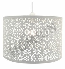 Metal Pendant Laser Cut Chandelier Table Ceiling Light Shade New Large Marrakech