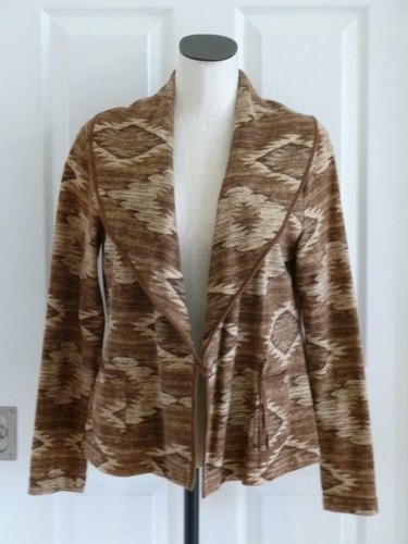 Giacca avvolgente Ralph Lauren cotone sud-ovest Navajo collare concho bottoni ~M/L - Foto 3 di 12