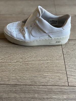 Nike Air Force Sage Low Triple White Women's Trainers Size EU 41  UK