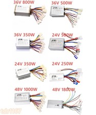 24V/36V/48V 250W/350W/500W/1000W Motor Brushed Controller For Electric Scooter