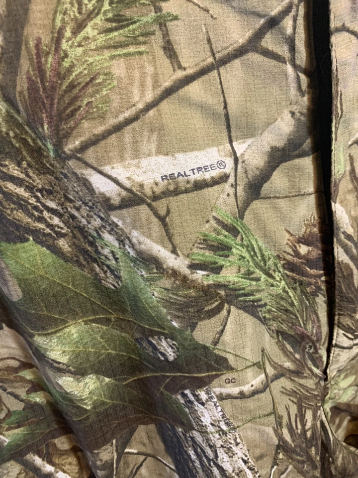 Mens XXL (45x32) Field & Stream Realtree Camo Pants Zip off Shorts Hunting - Image 2 of 4
