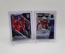 MARQUEZ STEVENSON 2021 Elite Blue 5/10 Jers #! 20/199 Autograph Rookie LOT BILLS