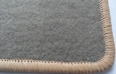 Tapis De Sol Avant Neuf Pour Volvo 740 Et 760 - Beige Foncé, Feutre à L'aiguille, Facile à Installer