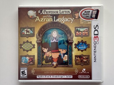 Professor Layton and the Azran Legacy (Nintendo 3DS, 2014)