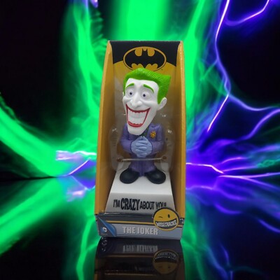 FUNKO Wisecracks ''The Joker'' batman bobblehead I'M CRAZY ABOUT YOU