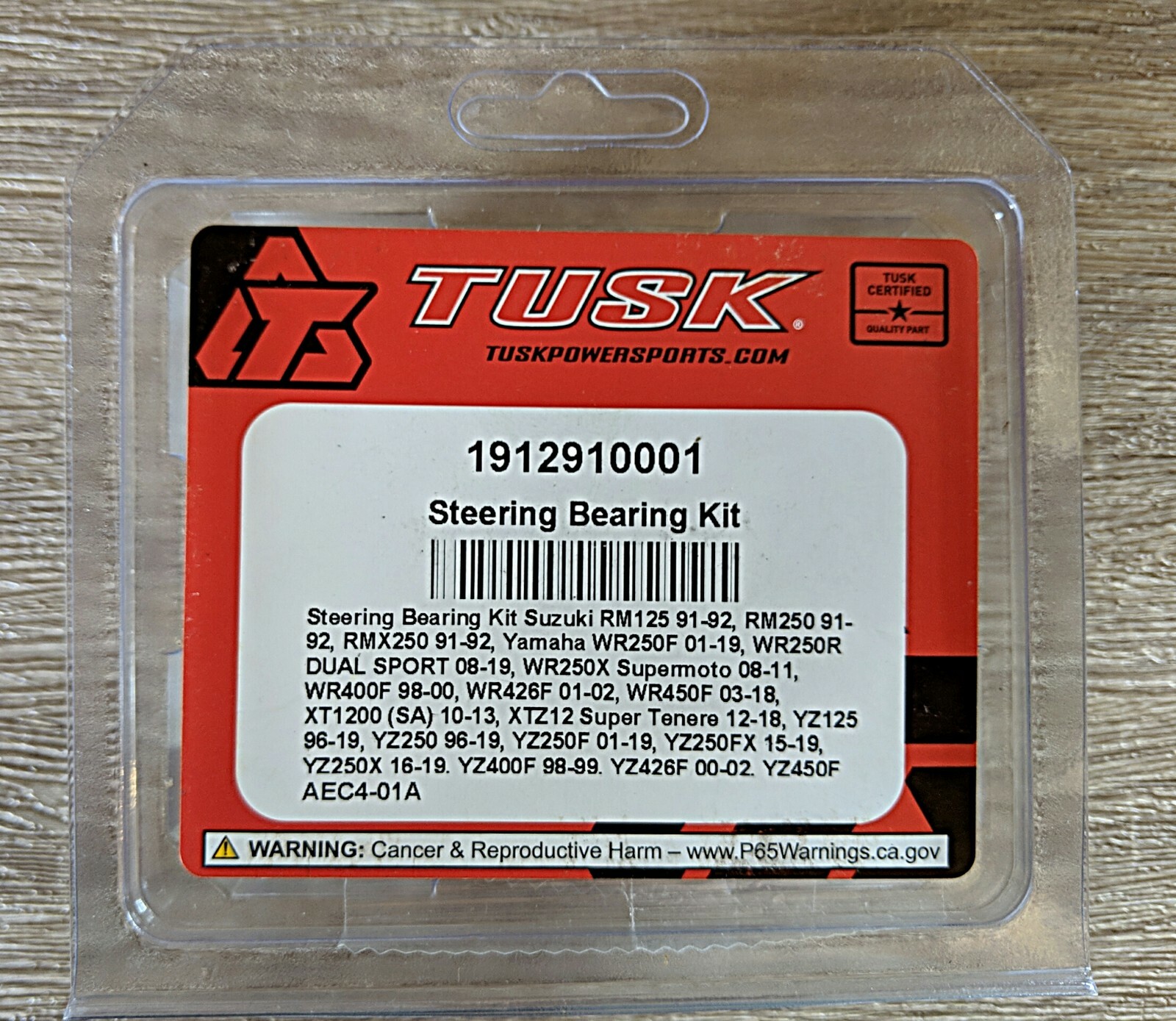 Tusk Steering Stem Bearing Kit Bearings Yamaha Yz 125 125x Yz 250 1996