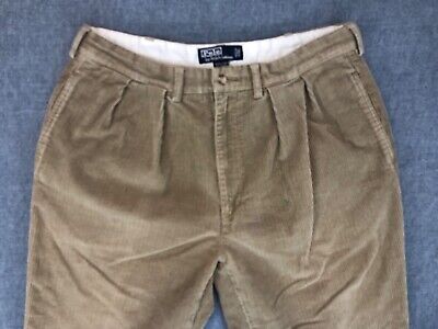 Ralph Lauren Polo Cords 36x34 (fit 34x33) Andrew Pant Brown Ralph Lauren Polo Cords 36x34 (fit 34x33) Andrew Pant Brown