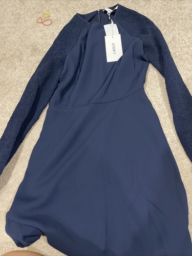 Likely Victoria Smocked Bell Sleeve Mini Dress size 00 new | eBay