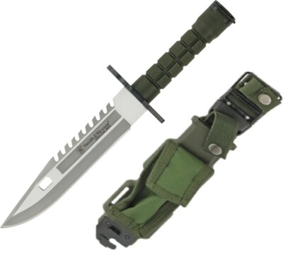 Smith & Wesson Special Ops Fixed Knife 7.75'' Stainless Blade Thermoplastic/Steel