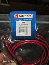 Altronix Battery Leads Black and Red 68" BL6