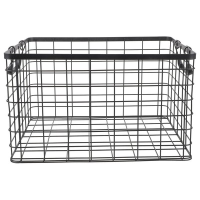  Wrought Iron Firewood Basket Fireplace Organizer Log Baskets for Fireplaces