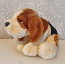 Bloodhound Puppy Dog 9”x12” By Keel Toys Simply Soft Collection Soft Plush