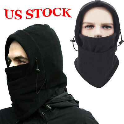 2 Pieces Ski Fleece Face Warmer Winter Balaclava for Adult and Kids Adjustable Windproof Neck Warmer for Cold Weather 