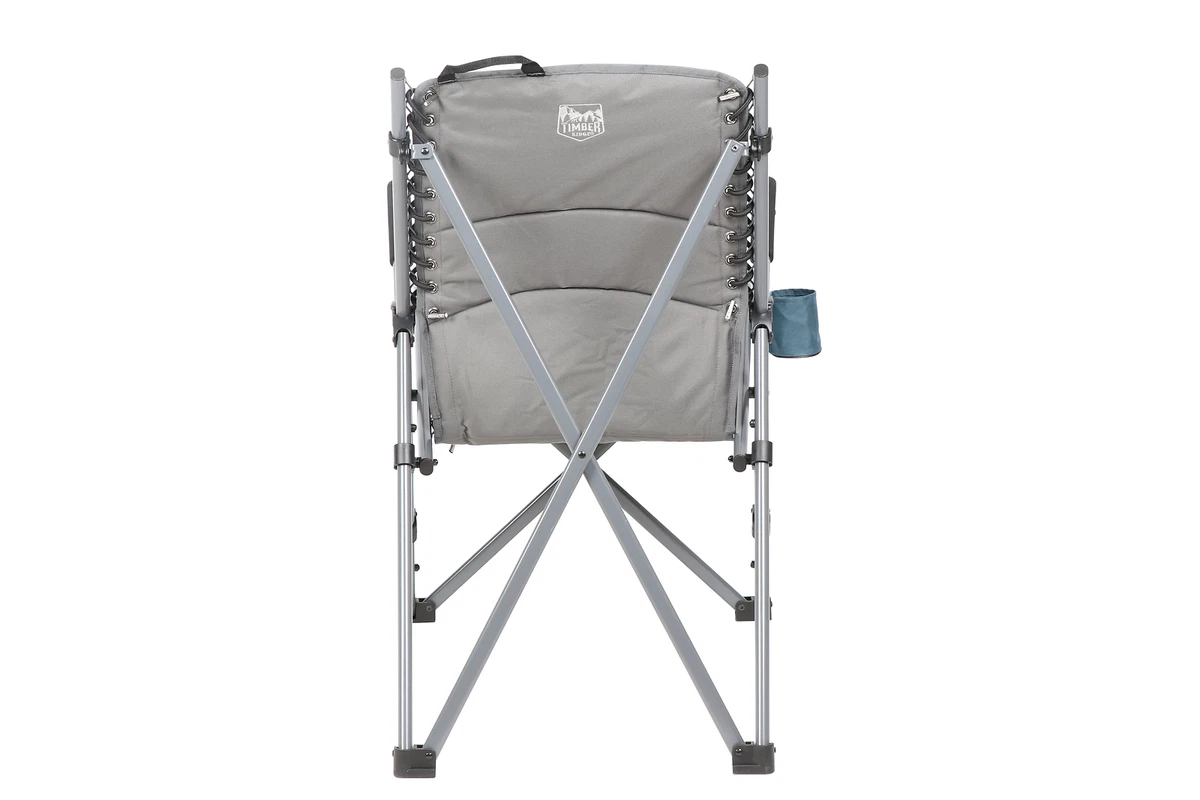 Timber Ridge Fraser Bungee Chair Blue Adult Made Durable 600D