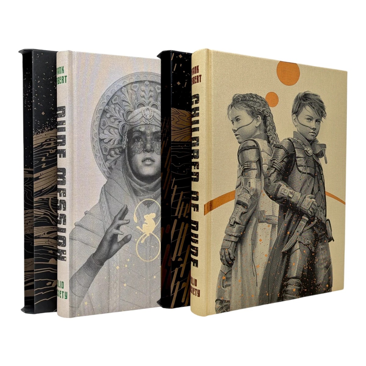 DUNE NO.21 RENAISSANCE洋書 Dune Messiah & Children of Dune FRANK HERBERT Signed HILARY CLARCQ