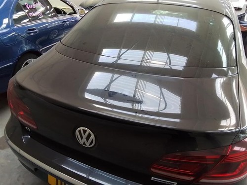 BOOT LID VOLKSWAGEN CC MK1 (358) (3C) 2012 GT TDI 4 DOOR COUPE BLACK