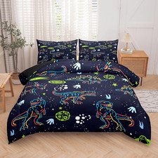 Dinosaur Comforter Sets for Boys,Kids Dinosaur Bedding Set,Twin Size Bedding Set