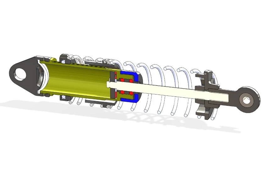 Pro-Line 6063-01 Power Stroke Shocks Rear : Traxxas Slash 2WD - Image 2 of 3