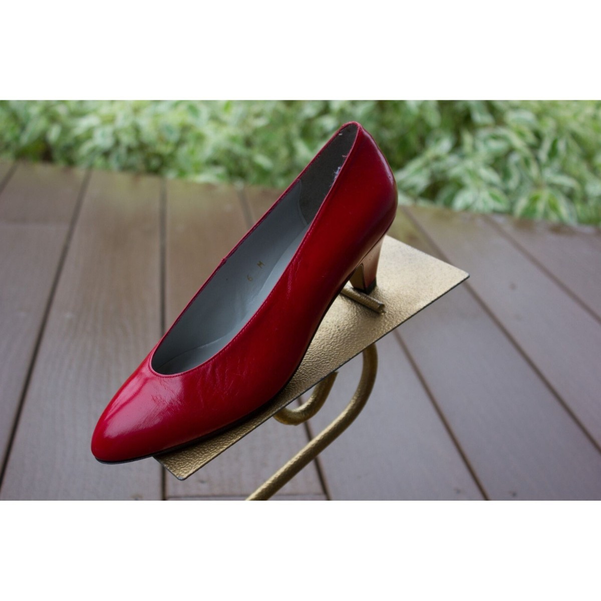 Ballet Flats Pappagallo Shoes Wikipedia Vintage Women's Red