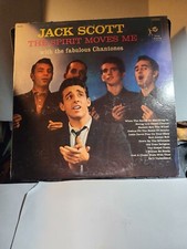 Jack Scott - The Spirit Moves Me LP Top Rank/US RS 348 VG+ R32