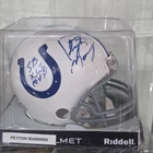 Peyton Manning Signed Indianapolis Colts Helmet Super Bowl XLI MVP Autographed