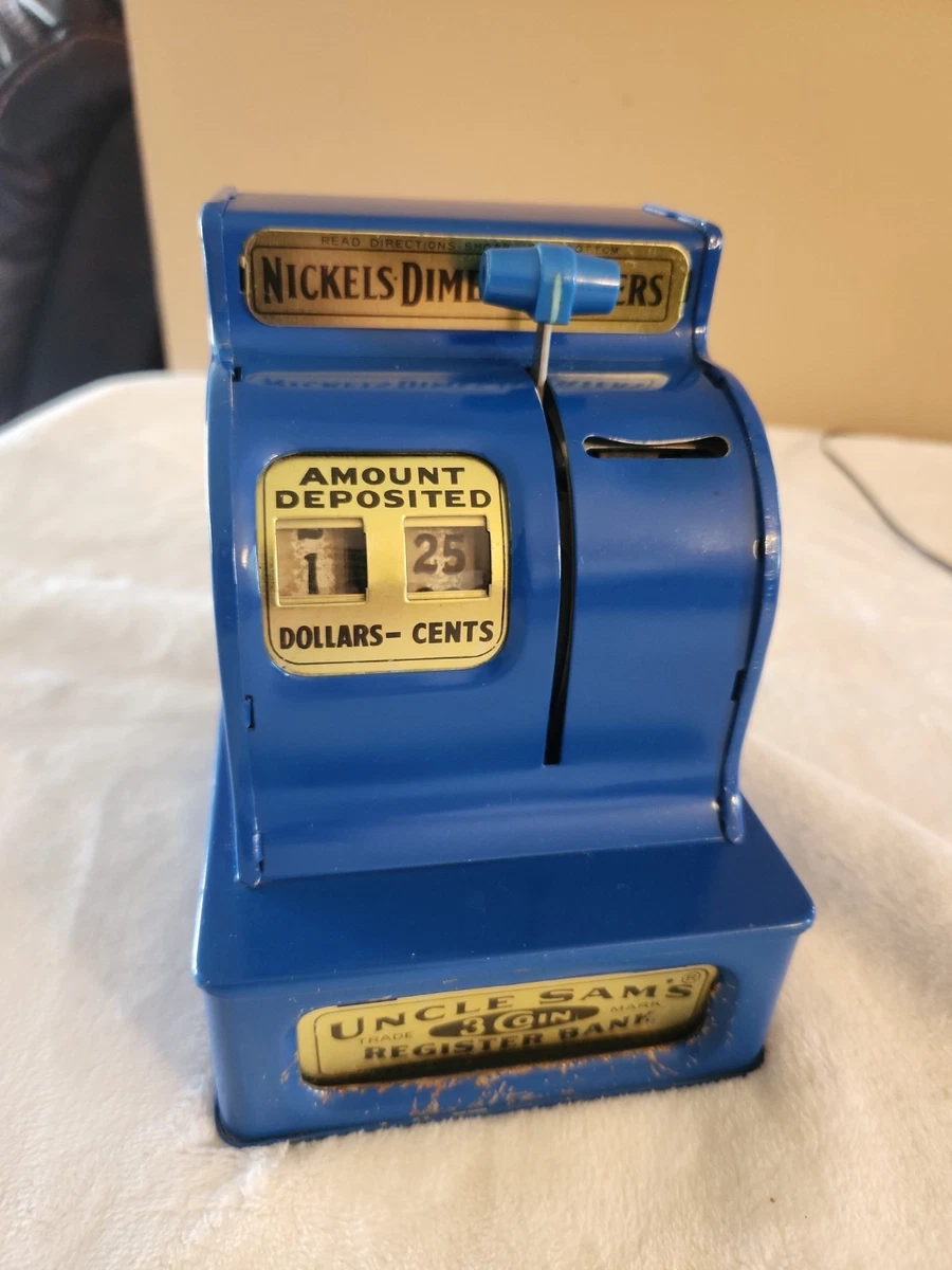 Uncle Sam Cash Register In Collectible Mechanical Banks for sale