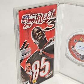 NFL Street 3 (Sony PlayStation Portable PSP, 2006) Game + Box *No Manual* Tested