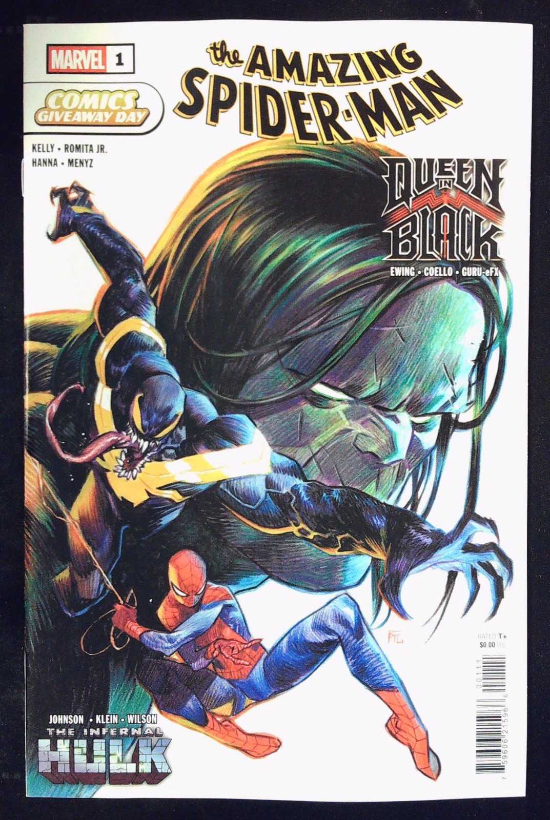 FCBD (2026) AMAZING SPIDER-MAN / QUEEN IN BLACK - New Bagged
