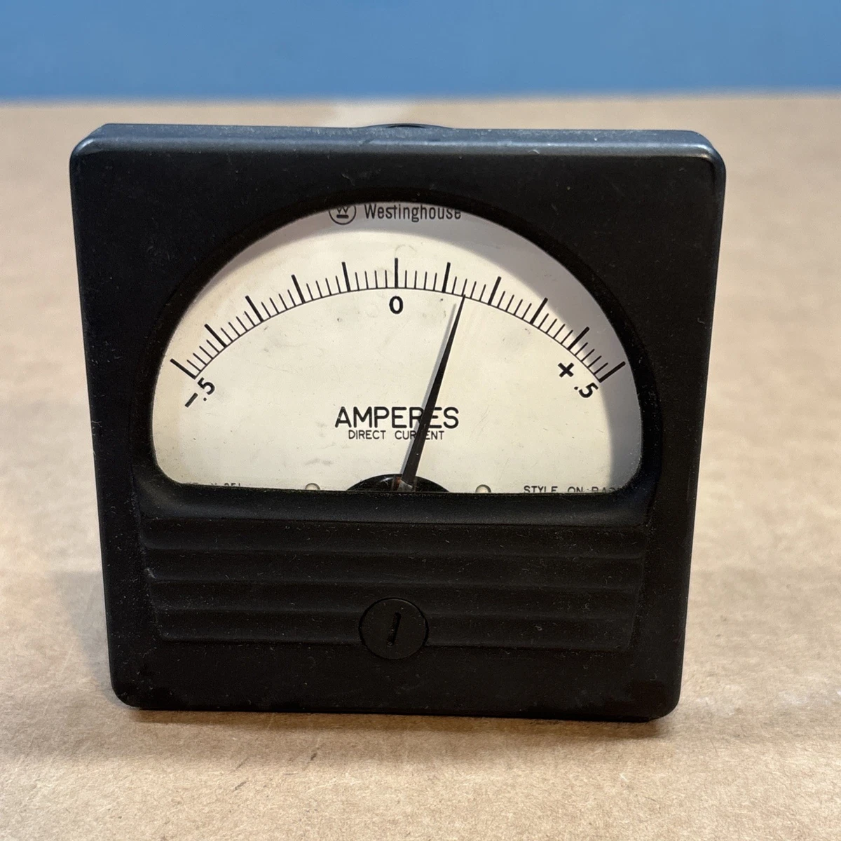 Compteur électrique Westinghouse Type CB-F - 6000/5A, 720/120V - USA