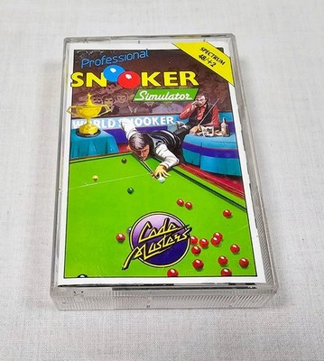 Profi Snooker Simulator von Codemasters für ZX Spectrum auf Band. Ungetestet.