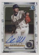 2020 Bowman Chrome Prospects Auto Adam Hill #CPA-AHI Auto 08kw