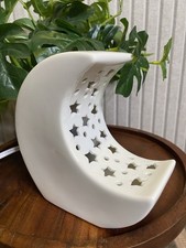 Ceramic moon and star lamp Whimsical Celestial Night Light Lamp