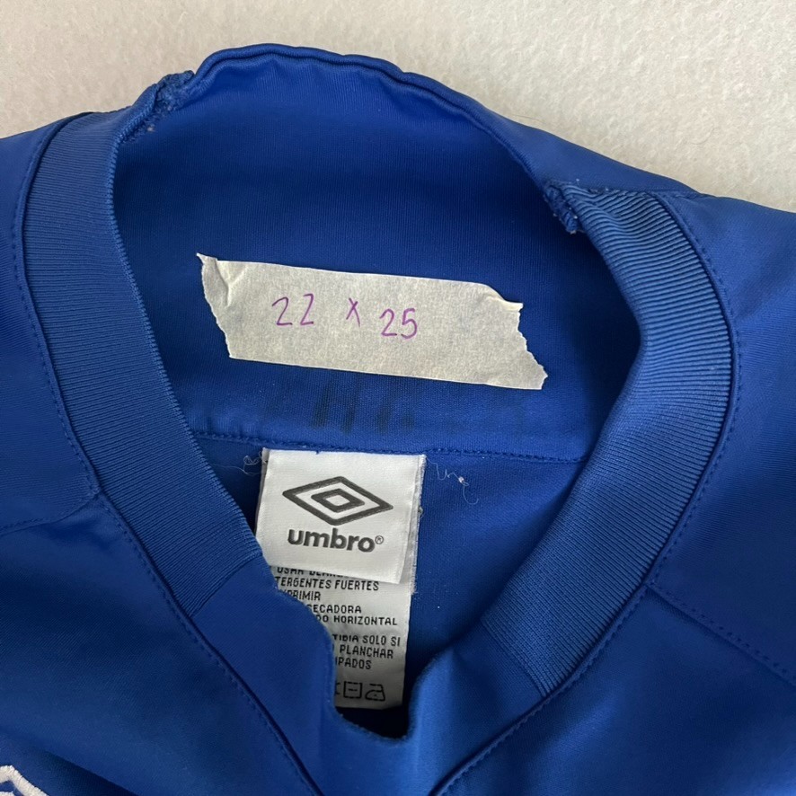 Vintage Umbro Cruz Azul Crewneck Sweatshirt Blue Mexico Soccer Size Medium 22x25 View 5