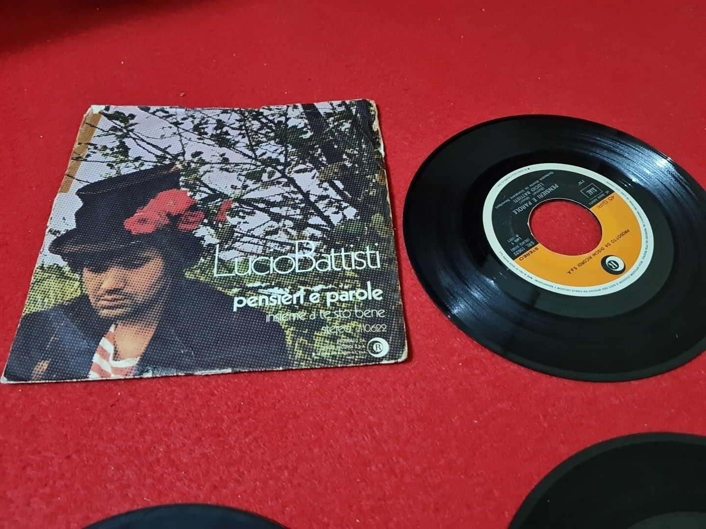 Lotto 3 dischi in vinile di Lucio Battisti foto 4