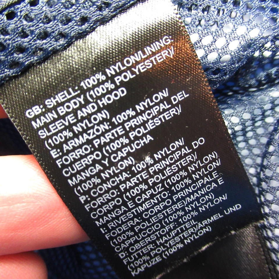 North Face Jacket Boys 2T Long Sleeve Full Zip Pockets Outdoors Hooded Blue - Image 4 of 4