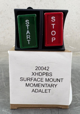 NEW ADALET XHDPBS EXPLOSION-PROOF PILOT DEVICE DUAL MOMENTARY RED/GREEN SHORT