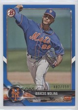 2018 Bowman Prospects Blue 82/150 Marcos Molina #BP35 0o6v